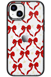 Bow & Stars (Transparent) - Apple iPhone 15 Plus