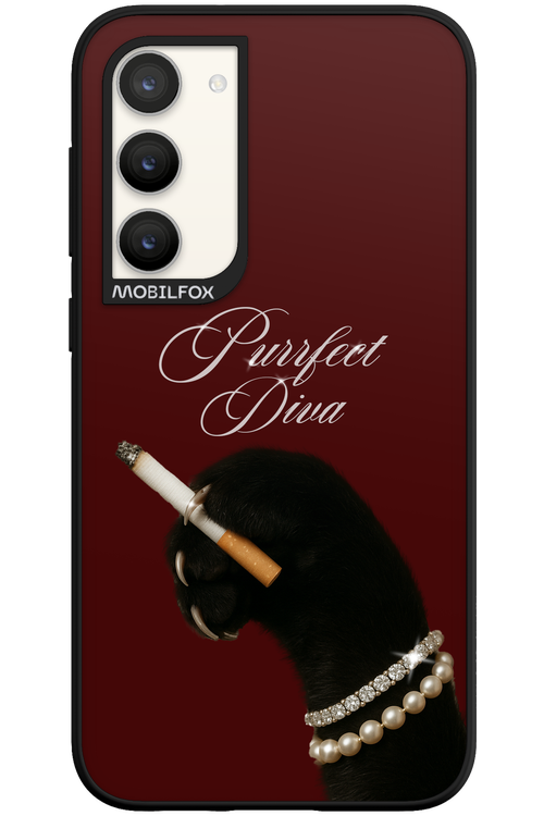 Purrfect Diva - Samsung Galaxy S23 Plus