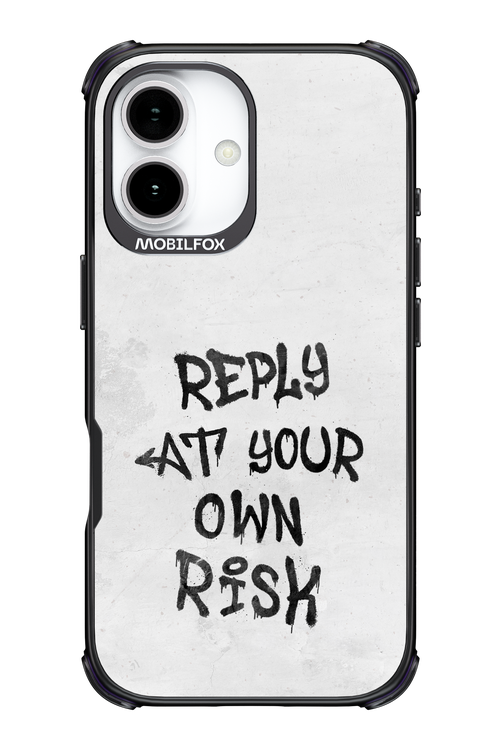 At Your Own Risk - Apple iPhone 17