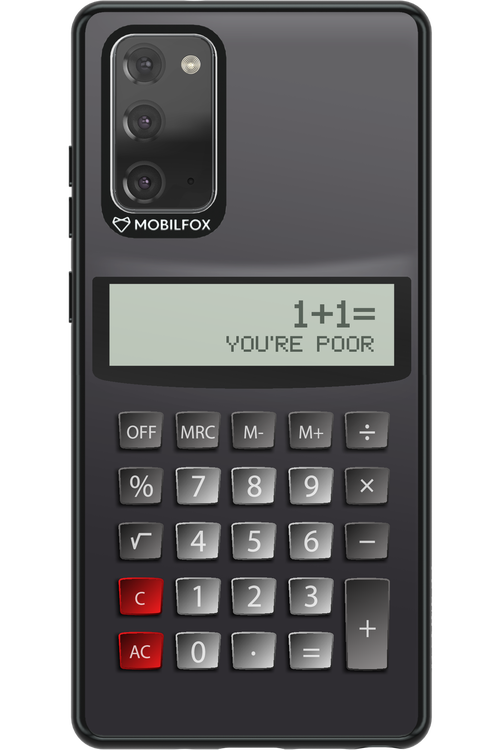 Calculator - Samsung Galaxy Note 20