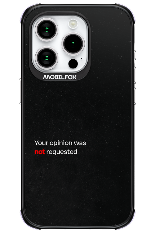 Not Requested 2.0 - Apple iPhone 15 Pro