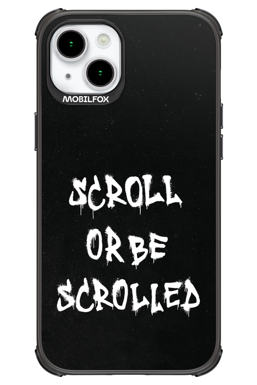 Scroll Black - Apple iPhone 15 Plus