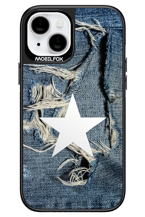 Star Denim Mirror - Apple iPhone 14