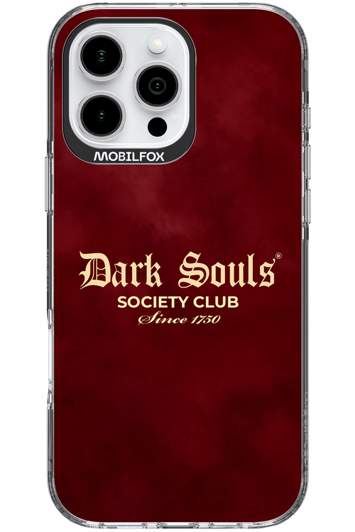 Dark Souls (Burgundy) - Apple iPhone 16 Pro Max