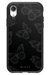 Black Butterflies - Apple iPhone XR