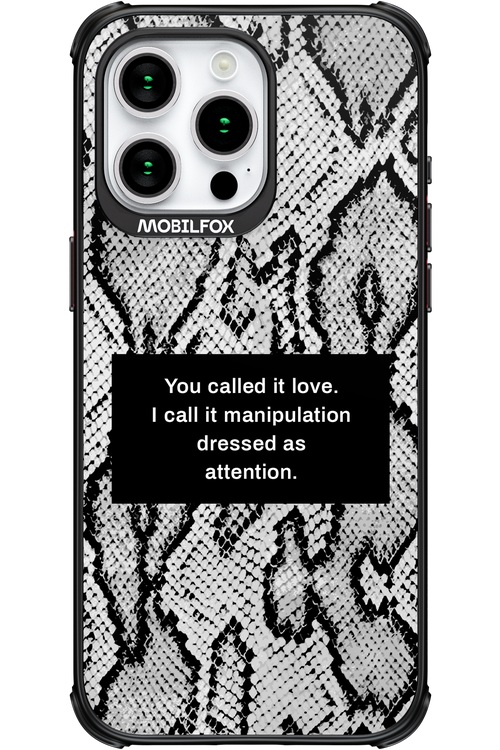 Manipulation 2.0 - Apple iPhone 15 Pro Max