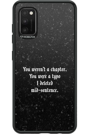 A Typo - Samsung Galaxy A41