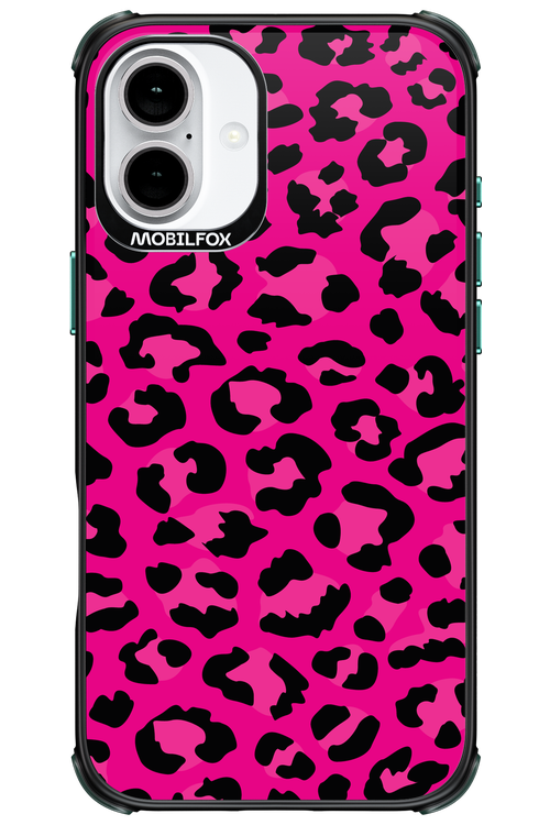 Fuchsia Leopard - Apple iPhone 16 Plus