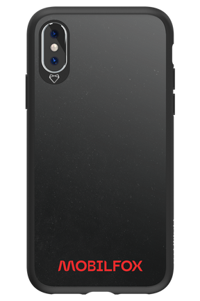 Black and Red Fox - Apple iPhone X