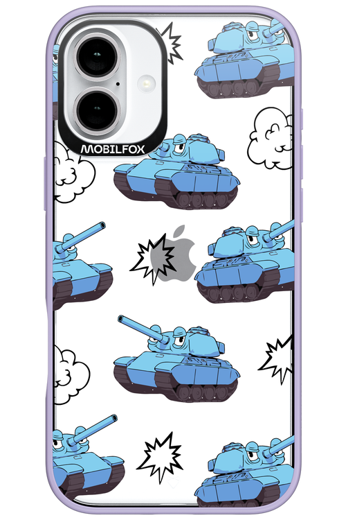 Tank Guy Transparent 2.0 - Apple iPhone 16 Plus