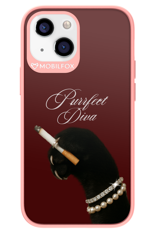 Purrfect Diva - Apple iPhone 13 Mini