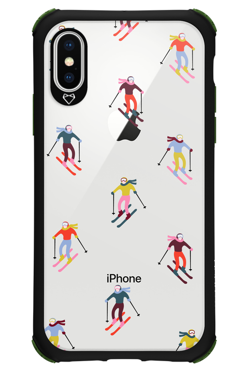 Snow Motion (Transparent) - Apple iPhone XS