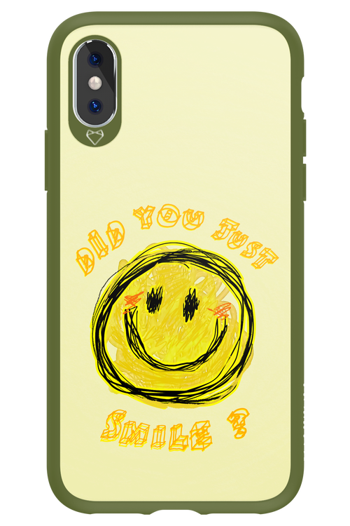 Crayon Smiley - Apple iPhone XS