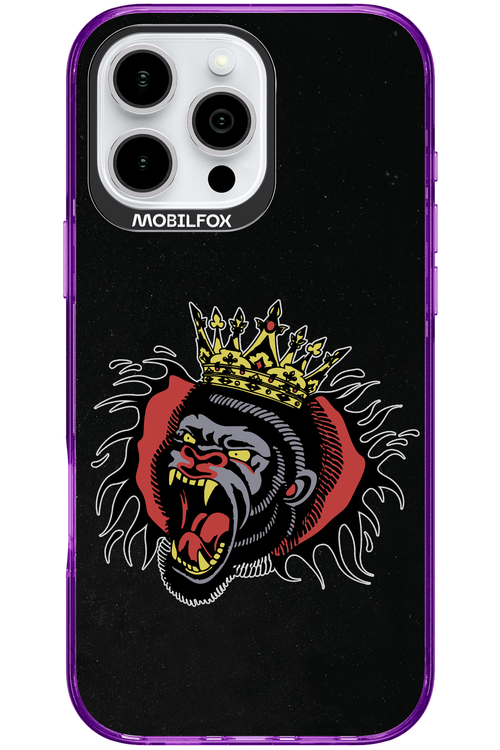Monkey Rage Black - Apple iPhone 16 Pro Max