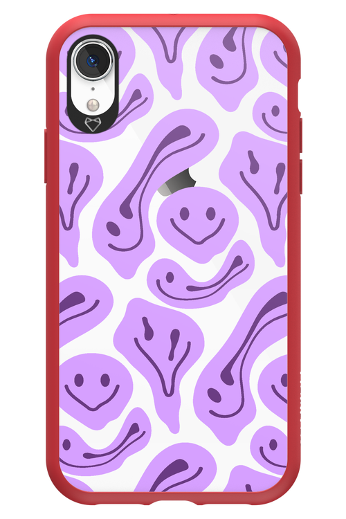 Fluid Smiley Purple - Apple iPhone XR