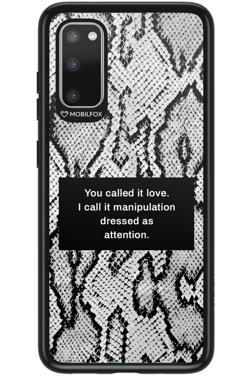 Manipulation 2.0 - Samsung Galaxy S20