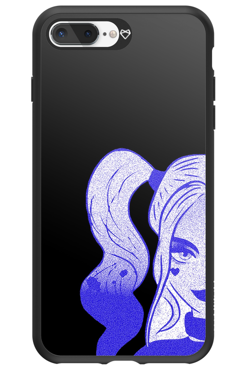 Qween Blue - Apple iPhone 8 Plus