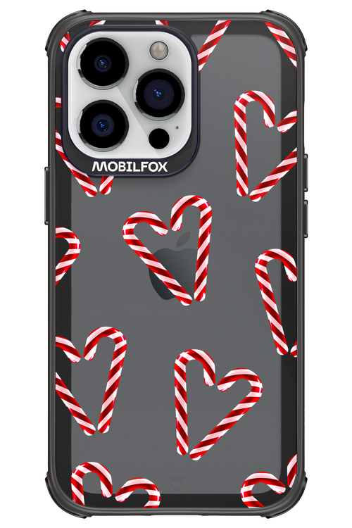 Candy Cane Hearts - Apple iPhone 13 Pro