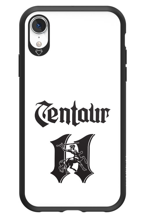 Centaur Logo White 2.0 - Apple iPhone XR