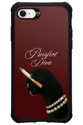 Purrfect Diva - Apple iPhone SE 2022