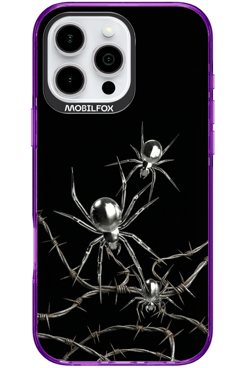 Silver Spiderz 2.0 - Apple iPhone 16 Pro Max