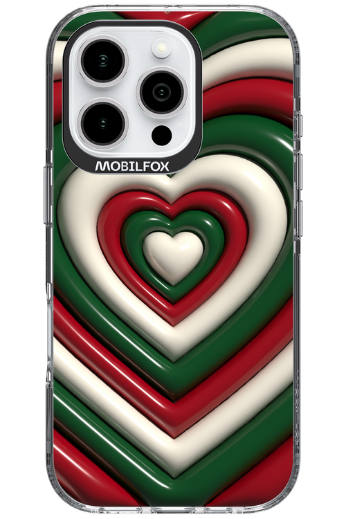 XMAS Hearts - Apple iPhone 16 Pro