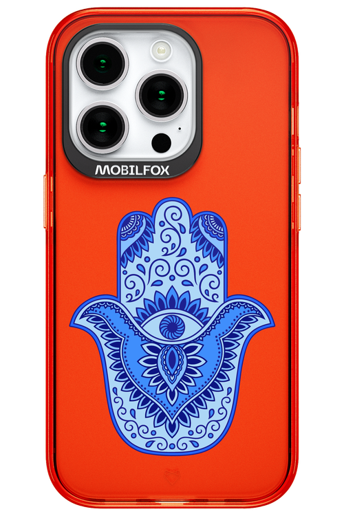 Hamsa Blue - Apple iPhone 15 Pro