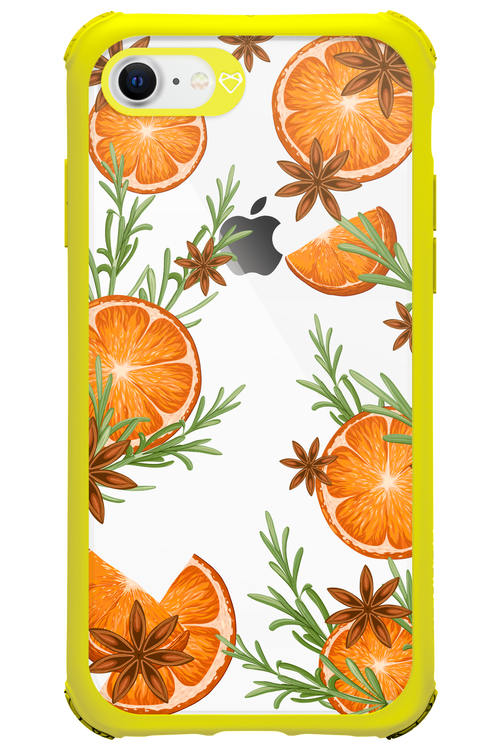 Orange With Star Anise - Apple iPhone 8