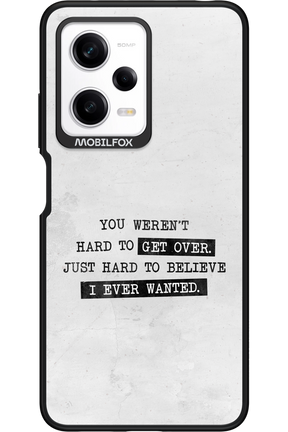 Hard to Believe - Xiaomi Redmi Note 12 Pro 5G