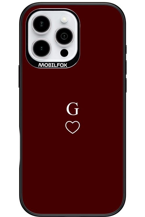 G Burgundia 2.0 - Apple iPhone 16 Pro Max