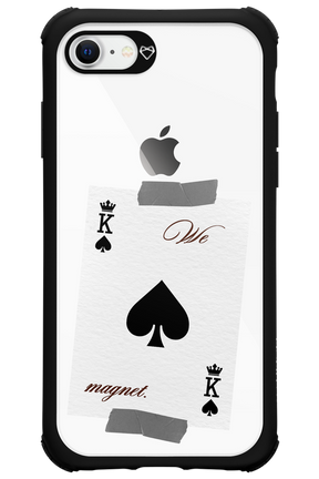 Magnet Transparent - Apple iPhone 8