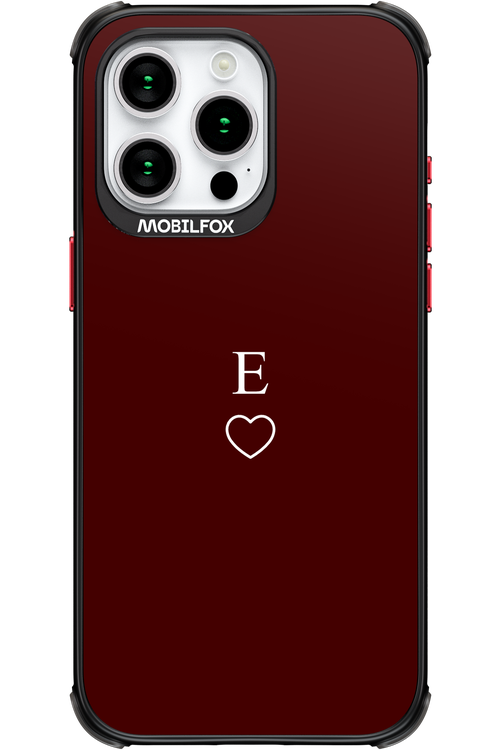 E Burgundia 2.0 - Apple iPhone 15 Pro Max