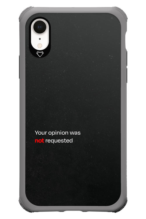 Not Requested 2.0 - Apple iPhone XR
