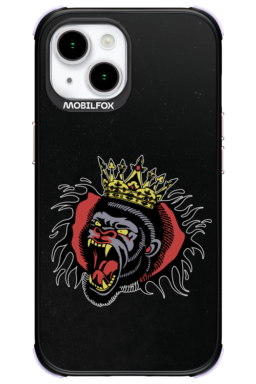 Monkey Rage Black - Apple iPhone 15