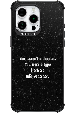 A Typo - Apple iPhone 15 Pro Max