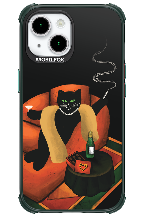 Black Cat - Apple iPhone 15