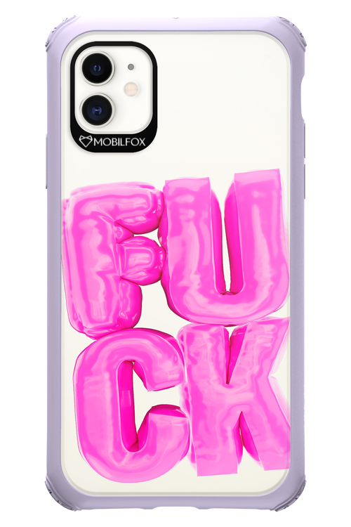 F*ck Transparent - Apple iPhone 11