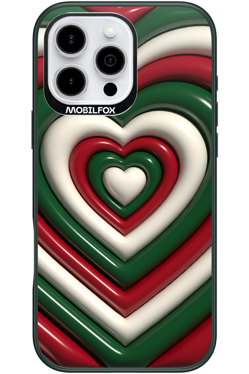 XMAS Hearts - Apple iPhone 16 Pro Max