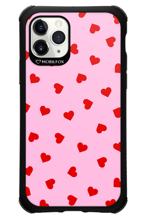 Sprinkle Heart Pink - Apple iPhone 11 Pro
