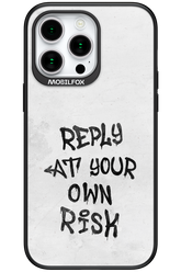 At Your Own Risk 2.0 - Apple iPhone 15 Pro Max
