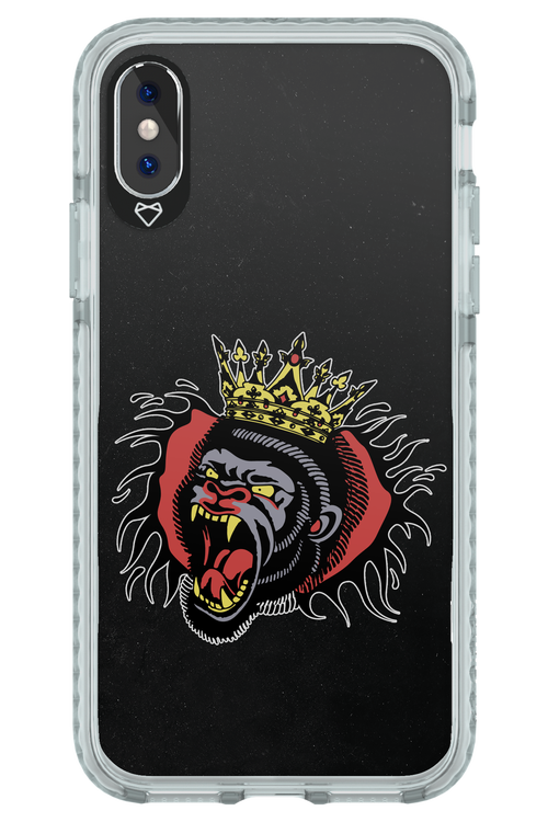 Monkey Rage Black - Apple iPhone X
