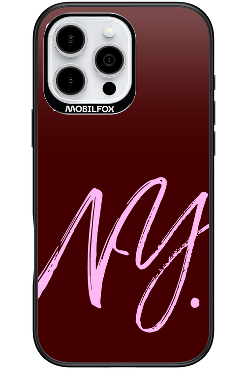 (Dark Blush) NY 2.0 - Apple iPhone 16 Pro Max