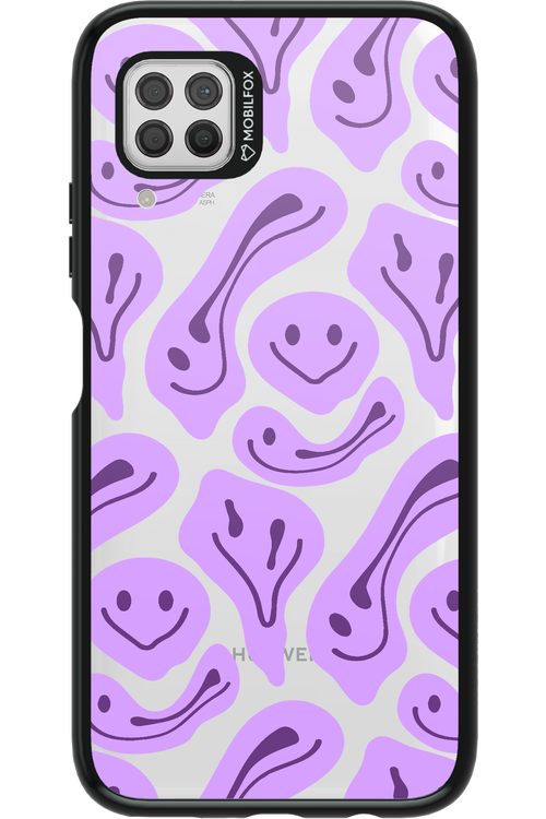 Fluid Smiley Purple - Huawei P40 Lite