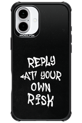 Risk Black - Apple iPhone 16 Plus