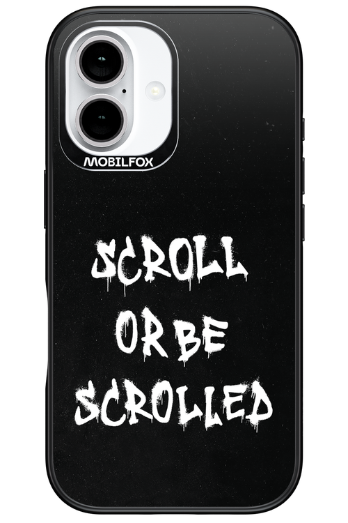 Scroll Black - Apple iPhone 16