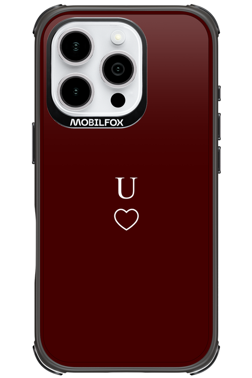 U Burgundia 2.0 - Apple iPhone 16 Pro