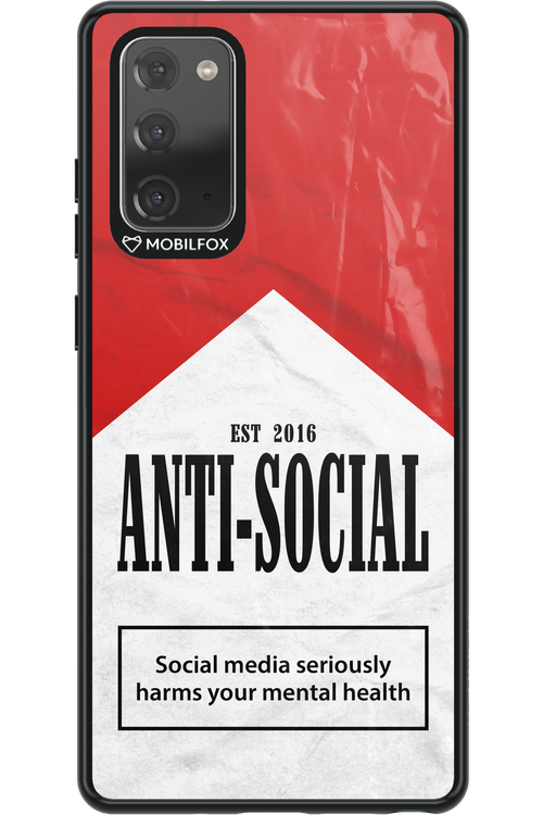 ANTI-SOCIAL II 2.0 - Samsung Galaxy Note 20