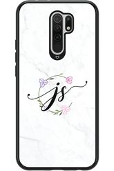 JS Monogram White - Xiaomi Redmi 9