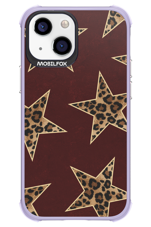 Wild Stars Burgundy - Apple iPhone 13 Mini