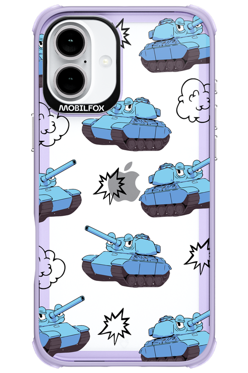 Tank Guy Transparent 2.0 - Apple iPhone 16 Plus